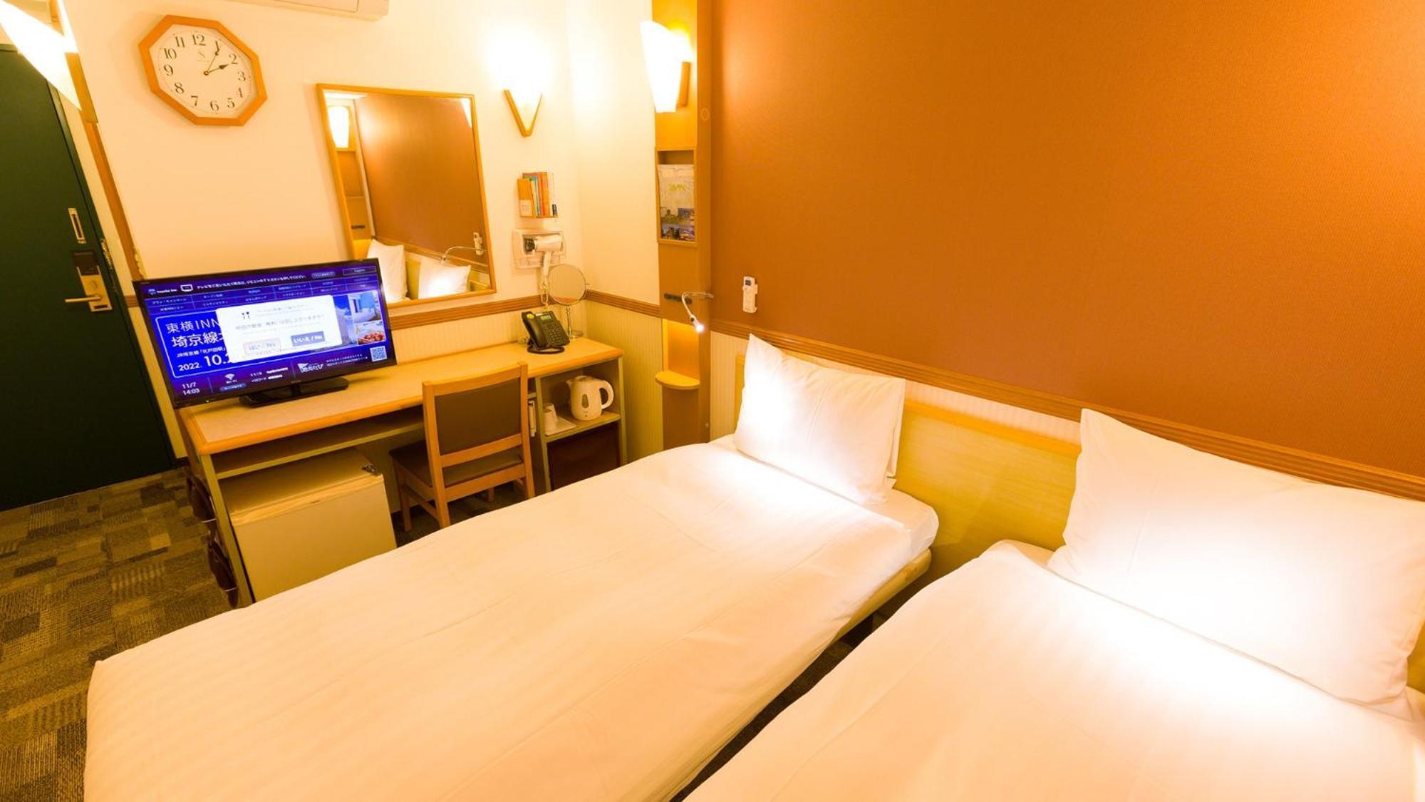 Toyoko Inn Nara Shin Omiya Ekimae الغرفة الصورة
